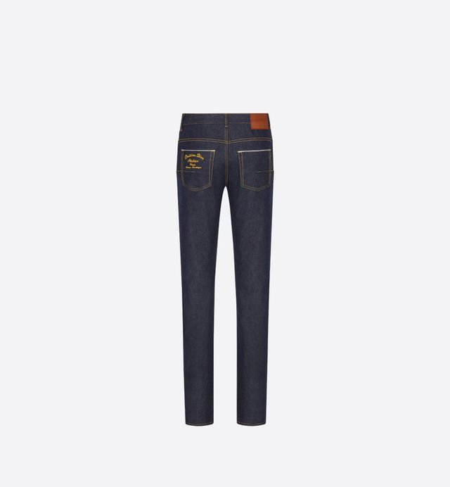 'Christian Dior Atelier' Long Slim-Fit Jeans