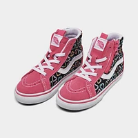 Girls' Toddler Vans Sk8-Hi Reissue Side Zip Casual Shoes