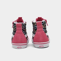 Girls' Toddler Vans Sk8-Hi Reissue Side Zip Casual Shoes