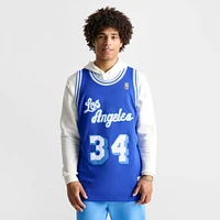 Men's Mitchell & Ness Los Angeles Lakers NBA Shaquille O'Neal 1996-97 Swingman Basketball Jersey