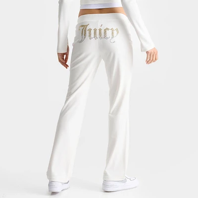 Women's Juicy Couture Ombre Big Bling Velour Track Pants
