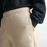Men's Converse Go-To Embroidered Star Chevron Fleece Shorts
