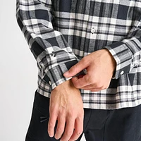 Men's Converse Chevron Star Plaid Button-Down Shirt