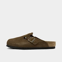 Men's Birkenstock Boston Corduroy Suede Embossed Clogs