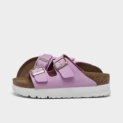 Women’s Birkenstock Arizona Flex Birkibuc Platform Sandals