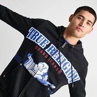 Men's True Religion Icon Exaggerated Graphic Full-Zip Hoodie