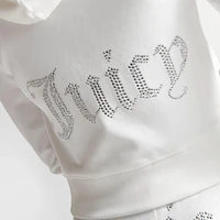 Women's Juicy Couture OG Big Bling Velour Zip-Up Hoodie