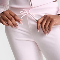 Women's Juicy Couture OG Bling Heart Velour Track Pants