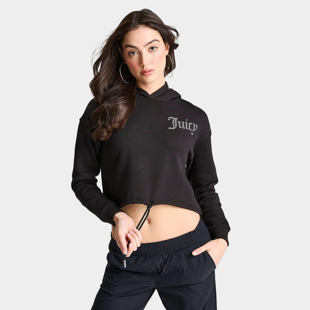 Women's Juicy Couture Fleece Cropped Hoodie