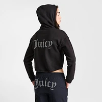 Women's Juicy Couture Fleece Cropped Hoodie