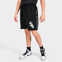 Chicago White Sox New Era Pinstripe Shorts - Black Small