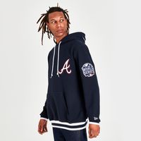 Atlanta Braves Logo Select Black Hoodie - Size: S, MLB by New Era