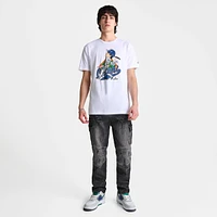 Men's New Era Los Angeles Dodgers MLB Shohei Ohtani Cartoon Home Run Graphic T-Shirt