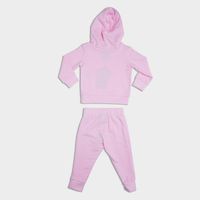 Girls' Infant Jordan Jumpman Essentials Fleece Hoodie and Jogger Pants Set