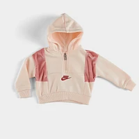 Girls' Infant Nike Home Swoosh Half-Zip Hoodie and Leggings Set