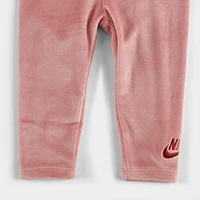 Girls' Infant Nike Home Swoosh Half-Zip Hoodie and Leggings Set