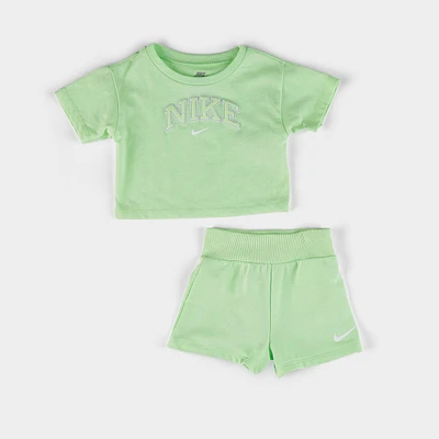 Girls' Infant Nike Prep Your Step T-Shirt and Shorts Set