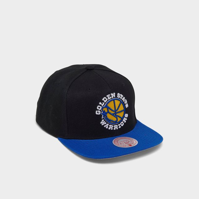 Mitchell & Ness Golden State Warriors Paintbrush Snapback HWC and Cap  Baseball Cap