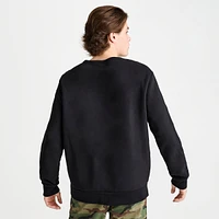 Men's Polo Ralph Lauren Leather-Pony Fleece Crewneck Sweatshirt