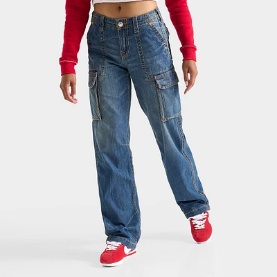 Women's True Religion Big T Cargo Jeans