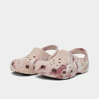 Women's Crocs Classic Marble Clog Shoes