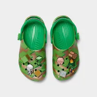 Little Kids' Crocs x Minecraft Classic Clog Shoes