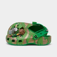 Big Kids' Crocs x Minecraft Classic Clog Shoes