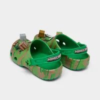 Big Kids' Crocs x Minecraft Classic Clog Shoes