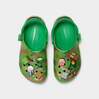 Big Kids' Crocs x Minecraft Classic Clog Shoes