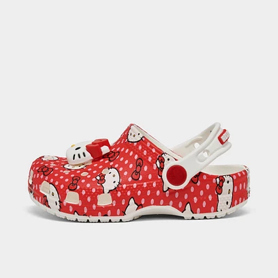 Girls' Toddler Crocs x Hello Kitty Classic Clog Shoes