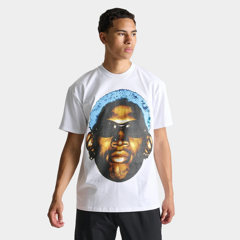 Dennis Rodman Big Head Graphic T-Shirt