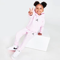 Girls' Toddler Jordan Jumpman Essentials Fleece Hoodie and Jogger Pants Set