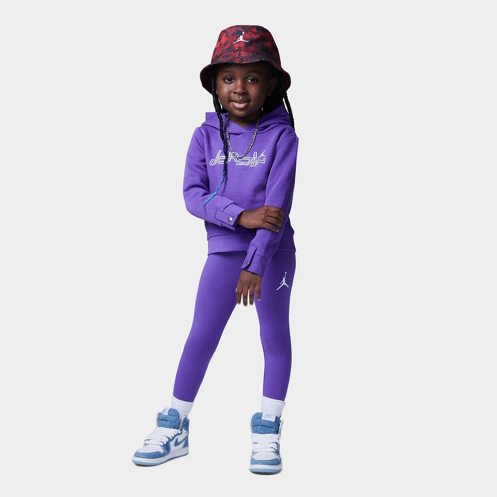 Girls' Toddler Jordan Shine Hoodie and Leggings Set