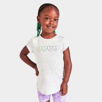 Girls' Toddler Nike Swoosh Love T-Shirt