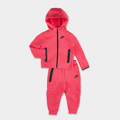 Girls' Toddler Nike Sportswear Tech Fleece Full-Zip Set