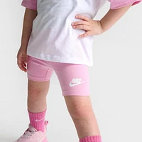 Girls' Toddler Nike BF T-Shirt and Bike Shorts Set