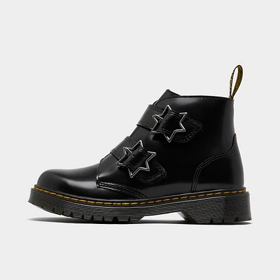 Girls' Big Kids' Dr. Martens Devon Bex Leather Platform Ankle Boots