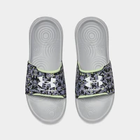 Big Kids' Under Armour Ignite Graphic Slide Sandals