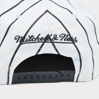 Mitchell & Ness Houston Rockets NBA Pinstripe Snapback Hat