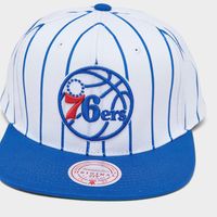 Mitchell & Ness Philadelphia 76ers NBA Pinstripe Snapback Hat