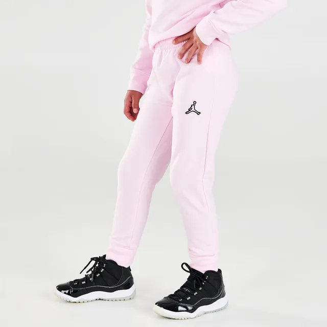 Nike KIDS Fleeced Cotton Joggers with Polka Dots Logo girls - Glamood Outlet