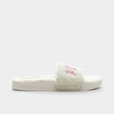 Women's Puma Leadcat 2.0 Sherpa Slide Sandals