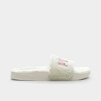 Women's Puma Leadcat 2.0 Sherpa Slide Sandals