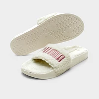 Women's Puma Leadcat 2.0 Sherpa Slide Sandals