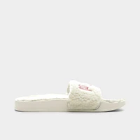 Women's Puma Leadcat 2.0 Sherpa Slide Sandals