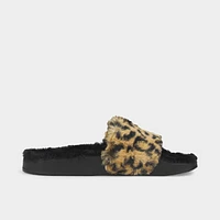 Women's Puma Leadcat 2.0 Fluff Safari Slide Sandals