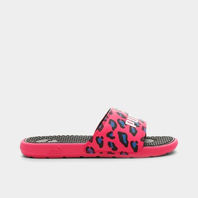 Girls' Big Kids' Puma Cool Cat Summer Roar Slide Sandals