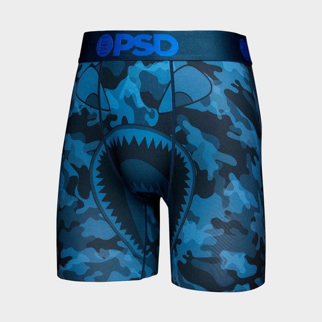 MP Men's Adapt Camo Baselayer Shorts - Blue Camo