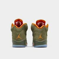 Big Kids' Air Jordan Retro 5 Basketball Shoes