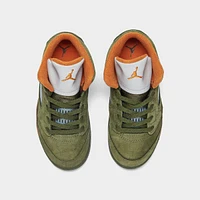 Kids' Toddler Air Jordan Retro 5 Basketball Shoes